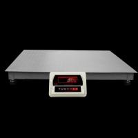 Buy cheap 220V Stainless Steel Floor Scales Industrial Grade Double Weighing Frame product