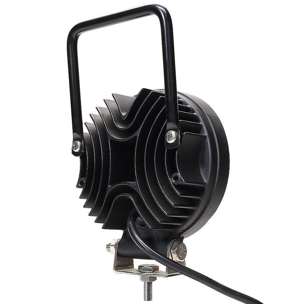 4 Inch 27W Round Portable LED Work Light Spot Magnetic Base 12V 24V