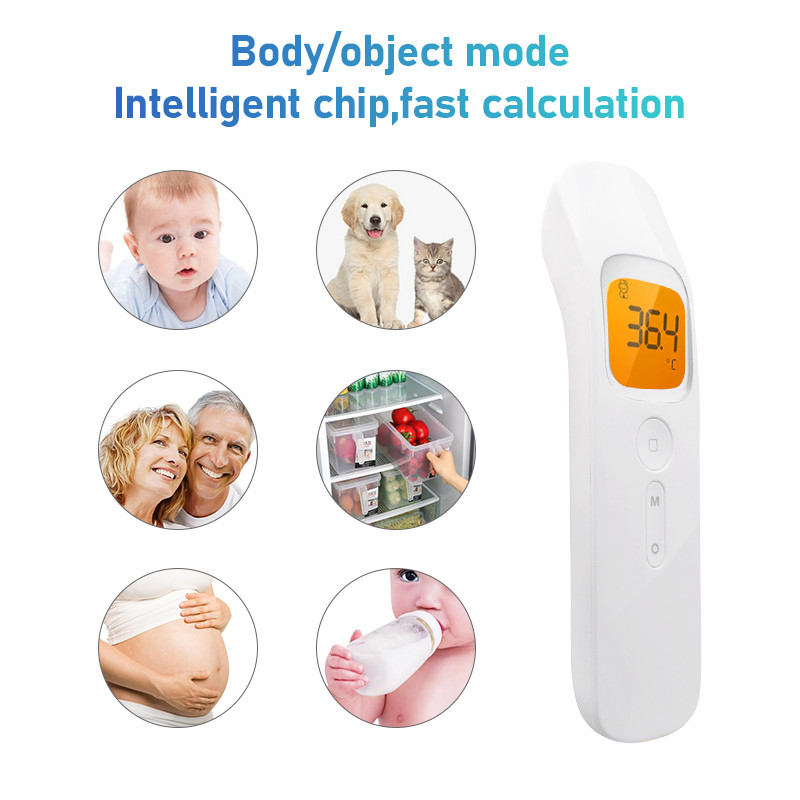 3VDC LCD Screen Digital Thermometer Infrared Non Contact Lightweight