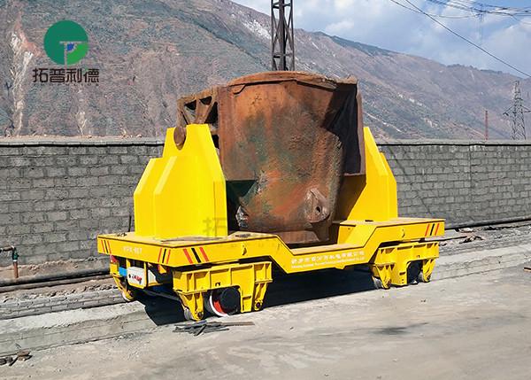 1-300ton Anti-high Temperature Factory Transfer Molten Hot Ladle Transport
