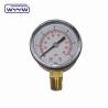 Buy cheap WYYW pressure gauge price bottom connection 2" 50mm plastic case air pressure gauge lpg gas manometer from wholesalers