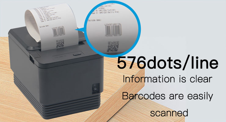 80mm Wifi Printer for Android Mobile Phones Color Print Speed 260mm/s Thermal Printer
