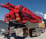 Hydraulic Structure 62m Cylinder Type Concrete Pump Truck for Sy 2021 Super Long