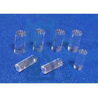 Buy cheap Transparent 2.2g/Cm3 92% Fused Quartz Rod High Temperature Clear Quartz Glass product