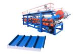 Power 32 Kw Steel Sandwich Panel Machine , Sandwich Panel Production Line