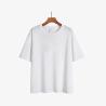 Buy cheap O Neck Men Blank T Shirt Custom Cotton Loose Drop Shoulder from wholesalers