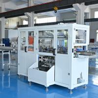 Buy cheap Fully automatic facial tissue baby wet tissue 3 bags packing machine product