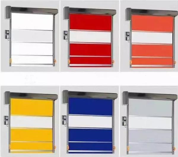 Buy cheap Remote Control High Speed Roll Up PVC Doors 1.5m/s Industrial Rapid Door from wholesalers
