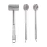 Buy cheap Stainless steel meat hammer double faced meat tenerizer for knock the beef steak pig steak chicken from wholesalers