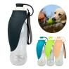 Buy cheap 580ml Leaf Foldable Silicone Dog Water Bottle Dog Drinking Bottles For Travelling Hiking from wholesalers