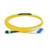 Buy cheap XDK Mtp To Lc Breakout Cable , 9/125 12 Core Single Mode Fiber Optic Cable from wholesalers