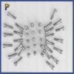 Alloy Molybdenum Products Gasket Mo Fastener 99.95% Molybdenum Ring Molybdenum