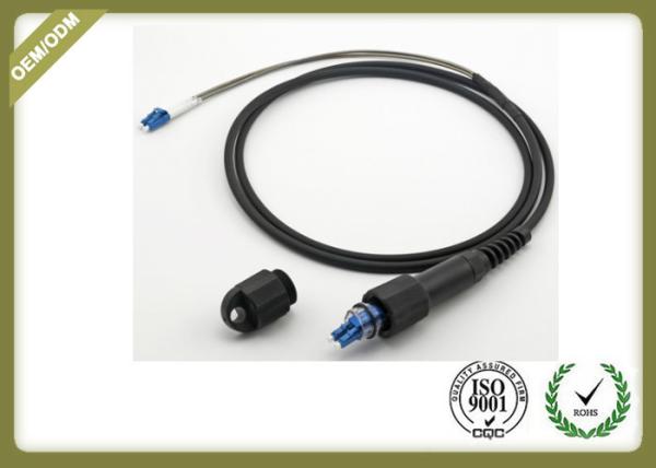 Buy cheap Fiber Optic Outdoor Patchcord with PDLC to LC connector with 2core 2.0mm outdoor fiber cable from wholesalers