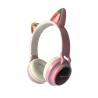 Buy cheap Flash Light Cute Cat Ears Wireless Bluetooth Headphones Kid Girls Stereo Headset With Mic from wholesalers