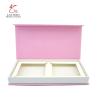 Buy cheap Eastern Pink Color Mink Eyelash Packaging Box With Magnetic Closure from wholesalers