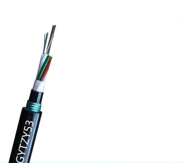 Buy cheap GYTZY53 48 Pair Fiber Optic Cable , PBT Flame Retardant Wire from wholesalers