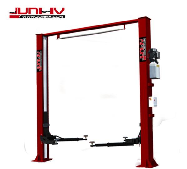 Buy cheap Overall Width 3950mm 2 Post Vehicle Lift , Car Parking Lift Optional Color from wholesalers