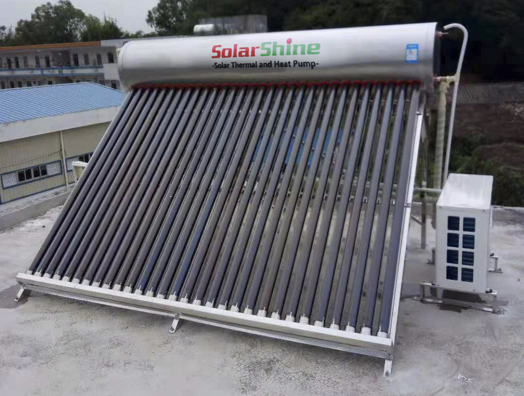 155 - 310 L Capacity Solar Heat Pump Water Heater Stainless Steel Tank Material