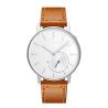 Buy cheap Stainless Steel Leather Wrist Watch , Gold Leather Wristband Watch from wholesalers