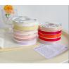 Buy cheap 1cm milk silk double-sided matte ribbon Korean thick satin ribbon handmade DIY bow ribbon bouquet tie from wholesalers