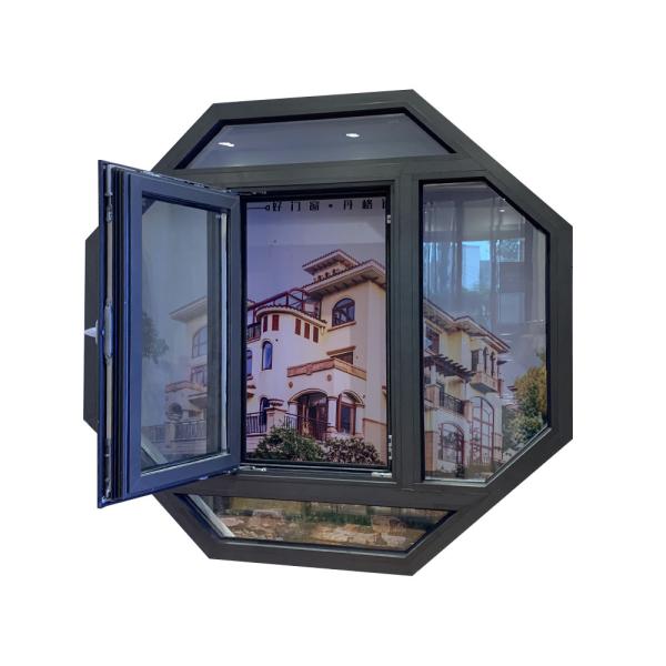 Buy cheap 1.2-2.0mm Thick Aluminium Frame Windows Fixed Top Round Circle Windows from wholesalers