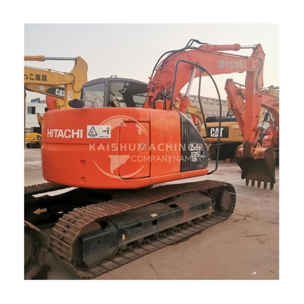 Buy cheap Good Condition 12 Ton Hitachi ZX 135 Excavator with Original ISUZU Engine from Japan from wholesalers