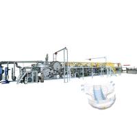 Buy cheap 3m Height 400Pcs/Minute 180KW Baby Diaper Manufacturing Machine product
