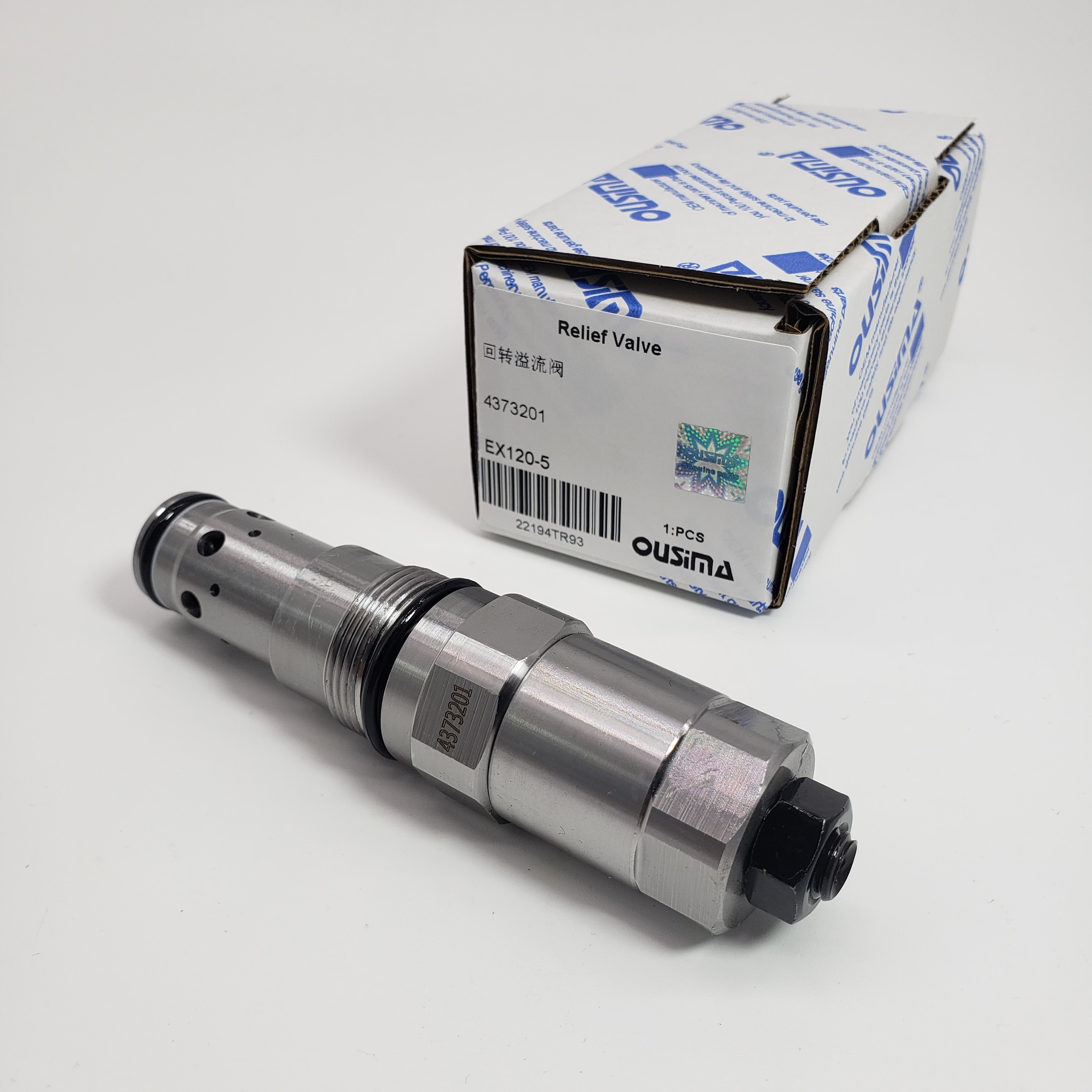 4373201 Swing Motor Relief Valve For Hitachi EX120-5