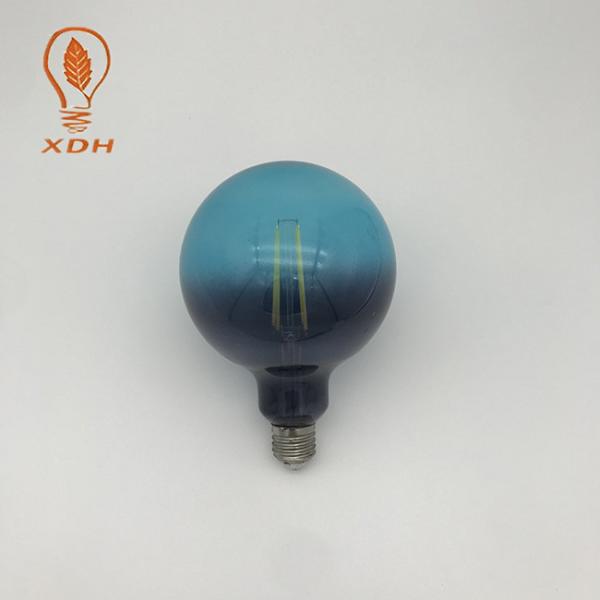 Buy cheap G125 Colored LED Edison Bulb Globe 230V E27 4W 6W 8W from wholesalers