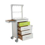 HPL Anesthesia 680MM Hospital Crash Cart For Patients