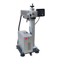 Buy cheap 20W 30w 50w CO2 Fly Laser Marking Machine For Plastic product