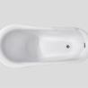 Buy cheap Acrylic Free Standing Clawfoot Slipper Bathtub 58 Inch Clawfoot Tub Personalized from wholesalers