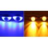 Buy cheap Custom 300LM 6000K Motorcycle LED Headlights Hawk Eye Lights 10SMD from wholesalers