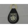 Buy cheap SEK Leather Key Chain Iron Personalized Leather Keychains With Brass Plating from wholesalers
