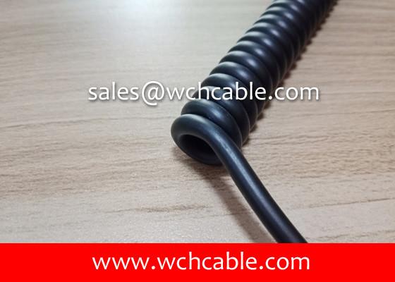 Buy cheap UL20376 Gas Resistant TPU Sheathed Spiral Cable from wholesalers