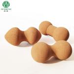 Portable Natural Cork Peanut Roller Yoga Massage Balls for Back Muscles Eco