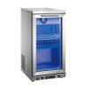 Buy cheap Fan Cooling Single Glass Door Bar Fridge , Stainless Steel Bar Glass Cooler from wholesalers