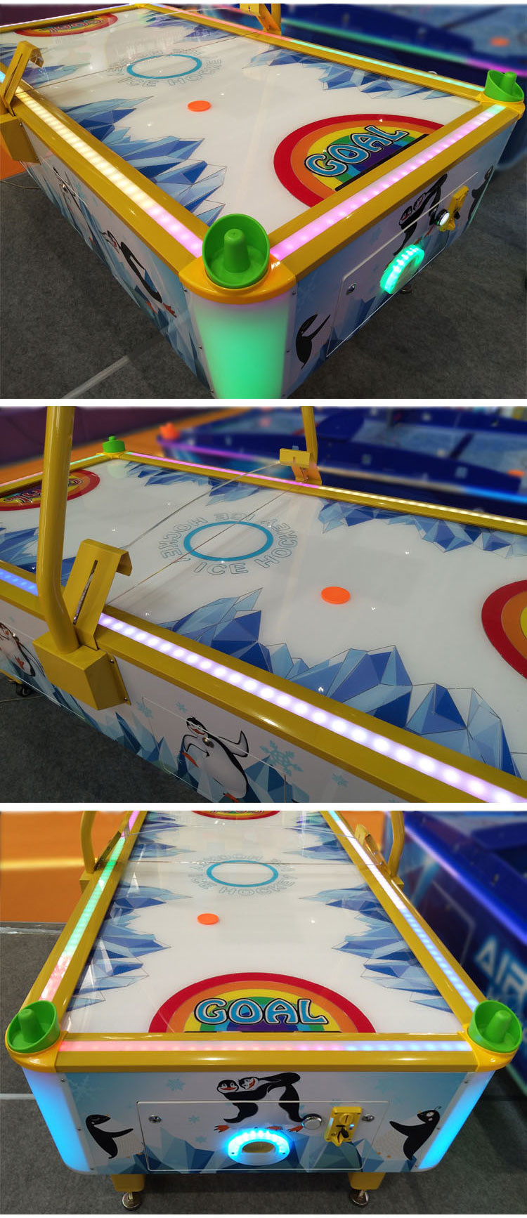 Coin Pusher Arcade Gaming Machines Air Hockey Indoor Traditional