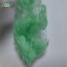 Buy cheap Dope Dyed Recycled Green Polyester Natural Fibre For Production Of Spinning from wholesalers