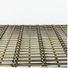 Buy cheap 3m Length Antique Brass Architectural Stainless Steel Mesh For Wall Cladding from wholesalers