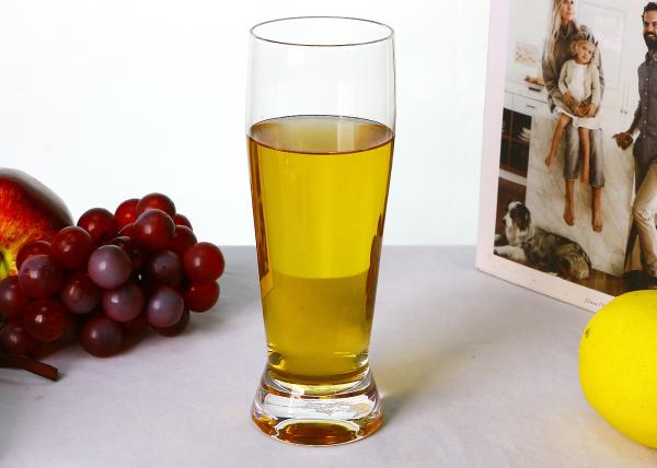 Buy cheap Clear Elongated Body 350ml Lead Free Crystal Beer Glasses For Restaurant from wholesalers