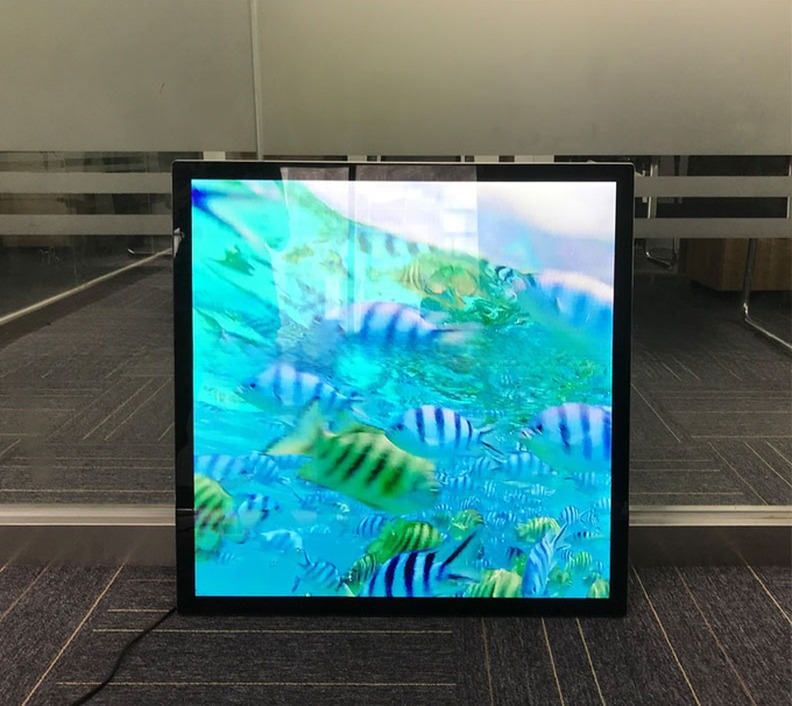 19.2" 26" 29.6" inch 1:1 square LED display screen 1920x1920 with WIFI network Android player and HDM1 input