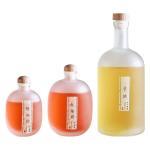 Yangmei wine bottle, specialized glass bottle for brewing wine, fruit wine