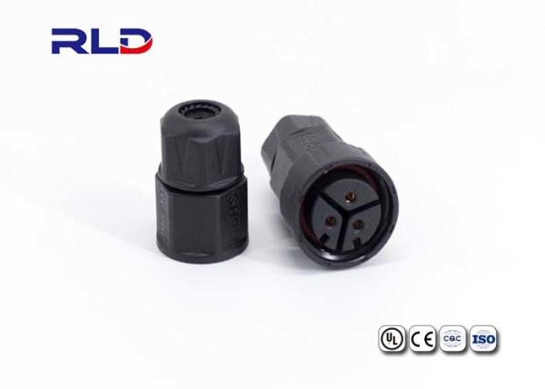 Buy cheap 2 Pin 3 Pin Male Female Waterproof Cable Connectors IP68 Connector from wholesalers
