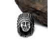Buy cheap Vintage Old Titanium Stainless Steel Men's Ring Engrave Indian (SA387) from wholesalers