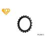 Buy cheap Quench Tempering ZG40Mn KOMATSU Excavator Drive Sprockets from wholesalers