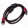 Buy cheap Durable Insulator Black Pin Gold HDMI Cable 10FT NYLON HDMI 1.4 Cable For TV from wholesalers