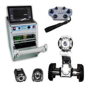 China Weatherproof CCTV Pipe Inspection Equipment With 12.1 Inch Touch LCD Display Controller on sale
