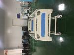 Luxurious Castors Multifunction CE ISO 680mm 3 Crank Manual Hospital Bed