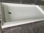 Environmental Composite Shower Walls , White Cultured Stone Shower Walls